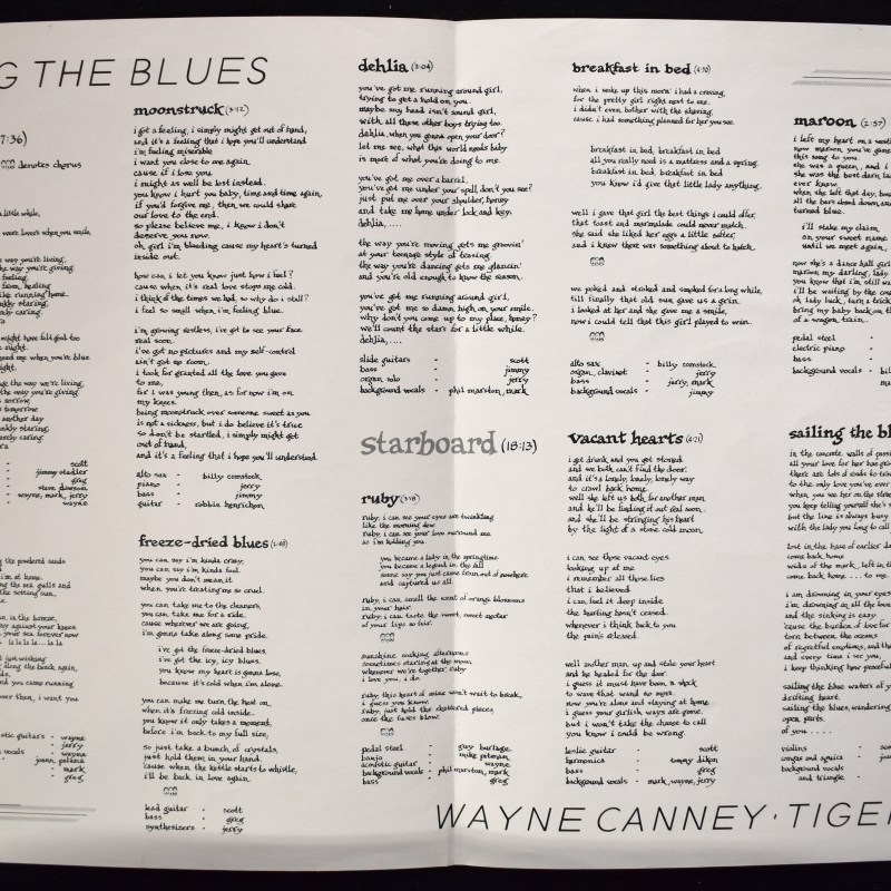 Wayne Canney / Tiger Rose - Sailing The Blues   [LP] 쥢եåSSW