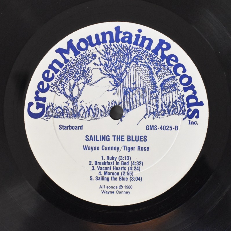 Wayne Canney / Tiger Rose - Sailing The Blues [LP] レア