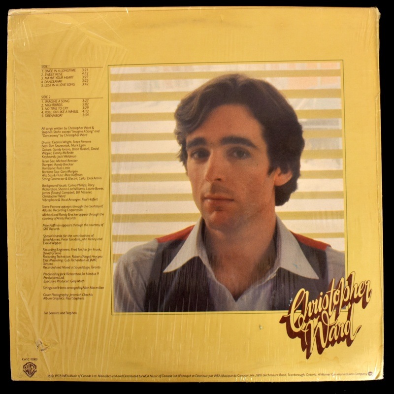 Christopher Ward - Spark Of Desire    [LP]