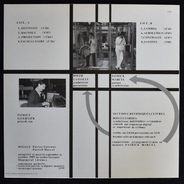 Patrick Marcel - Ostinato  [LP]