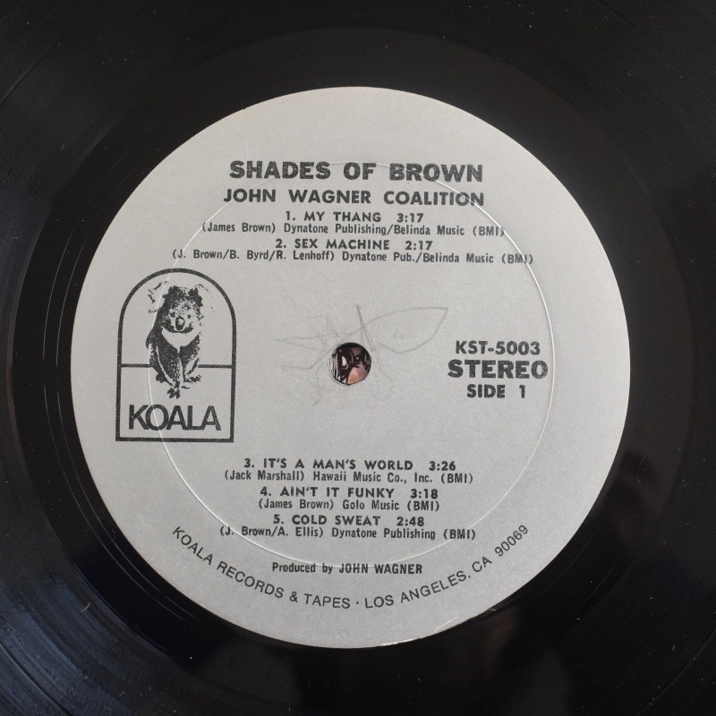 The John Wagner Coalition - Shades Of Brown    [LP]