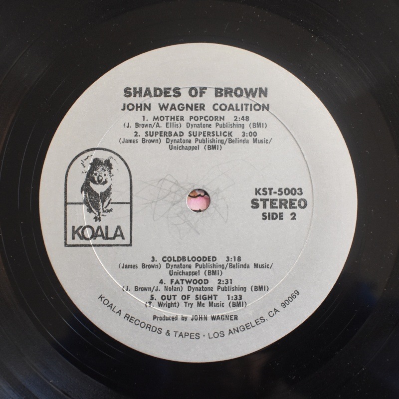 The John Wagner Coalition - Shades Of Brown    [LP]
