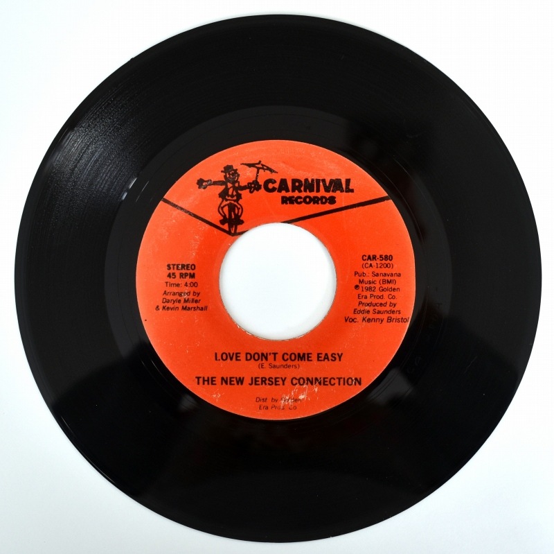 The New Jersey Connection - Love Don't Come Easy / ST ( Instrumental )    [7inch]