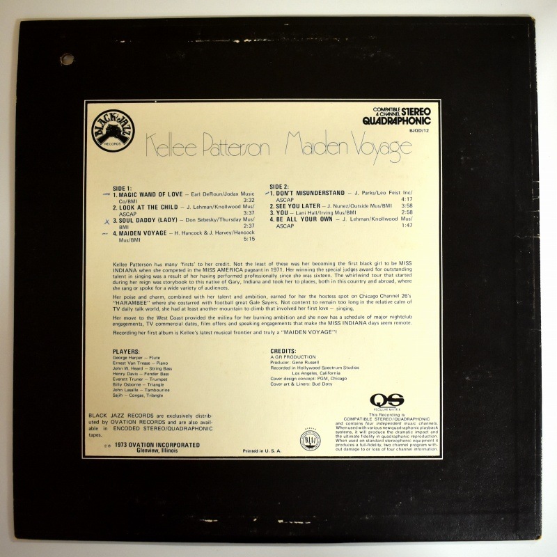 Kellee Patterson - Maiden Voyage    [Promo LP]
