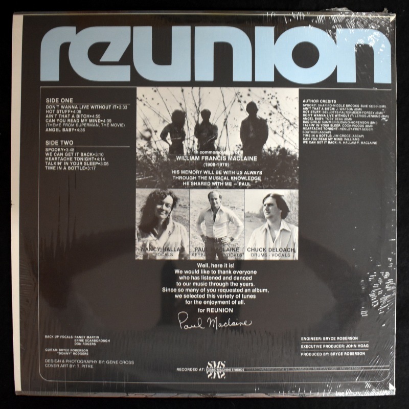 Reunion - Music To Get Into    [LP]