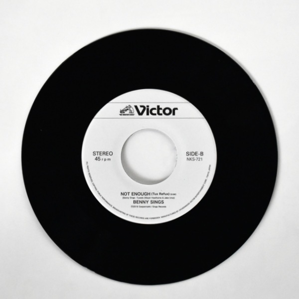Benny Sings - Not Enough / Not Enough (Tuxedo Remix) [7inch] ��2019ǯ�쥳���ɤ��������ƥ��