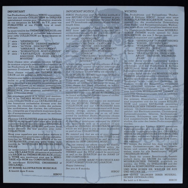 Various - Action Descriptif - Ambiance Mouvement Vol. 2  [LP]