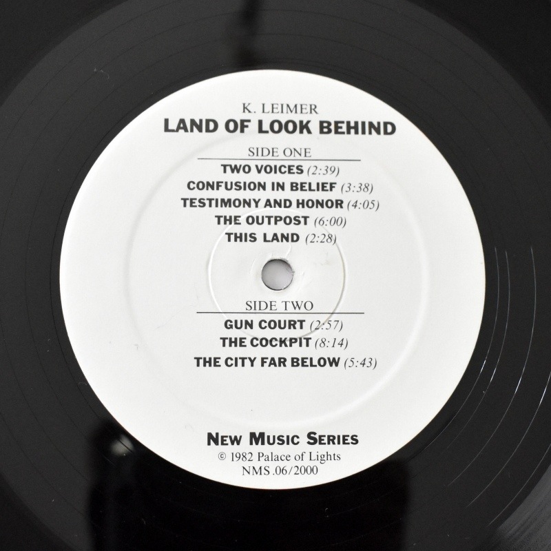 K. Leimer - Land Of Look Behind   [LP]