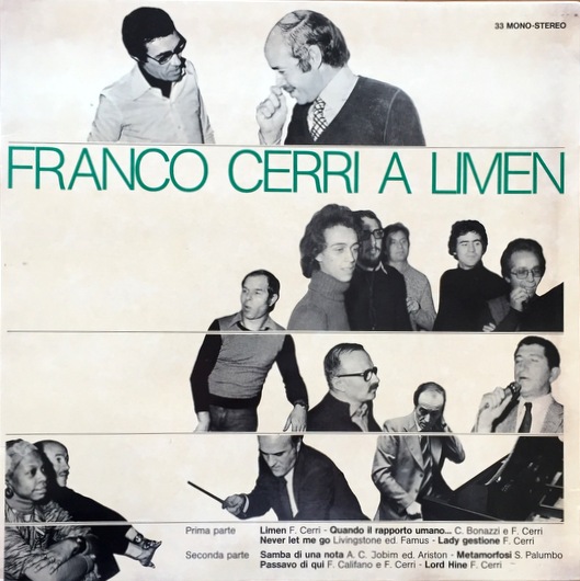 Franco Cerri - A Limen  Malobbia - CM 002 ( Promo )