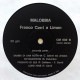 Franco Cerri - A Limen  Malobbia - CM 002 ( Promo )