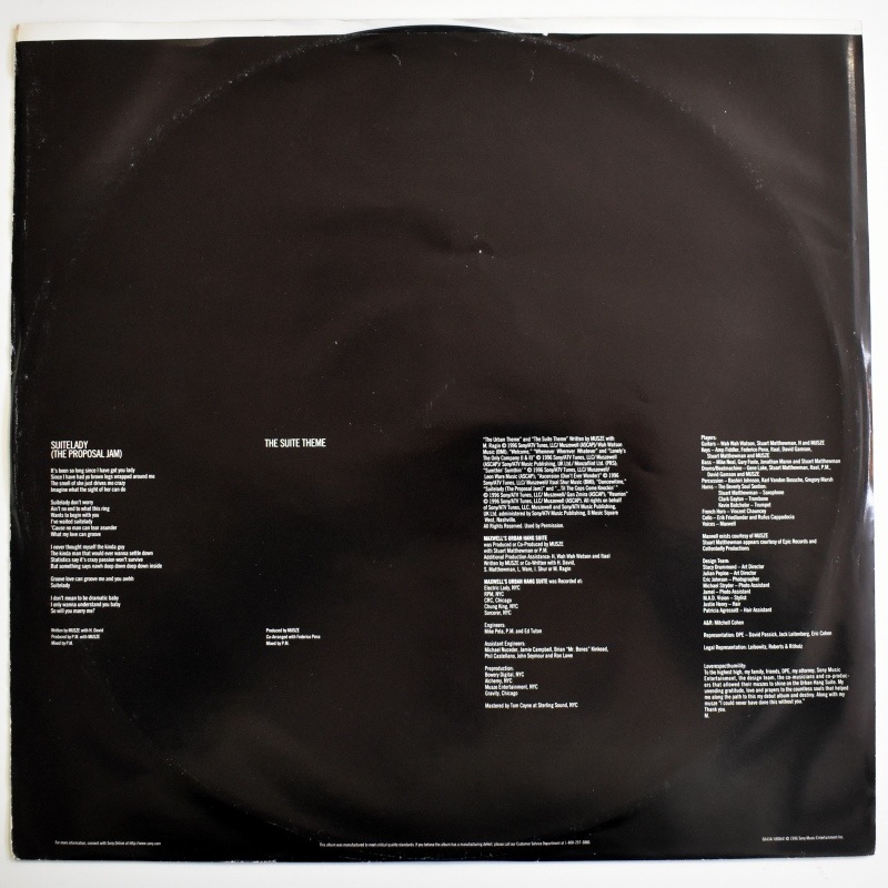 Maxwell - Maxwell's Urban Hang Suite     [2x LP]