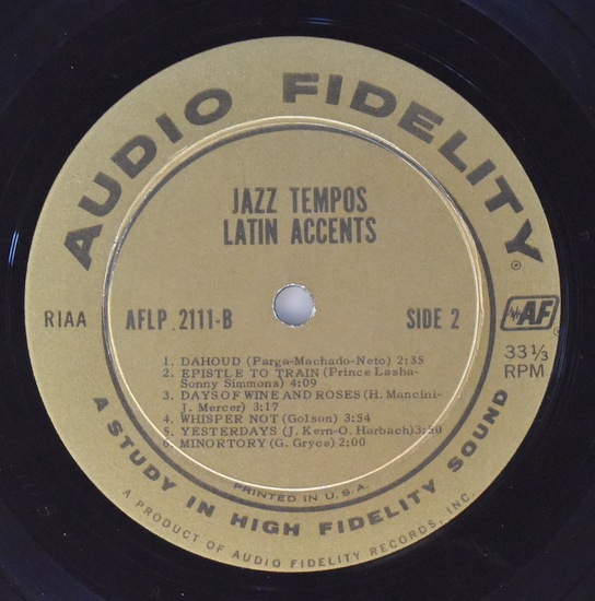 Sonny Simmons, Clifford Jordan, Prince Lasha, The Bossa Tres - Jazz Tempo, Latin Accents!