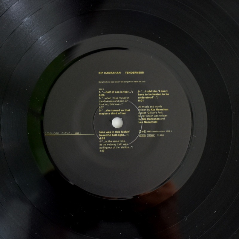 Kip Hanrahan - Tenderness [LP]｜全てのカテゴリー｜Paddy