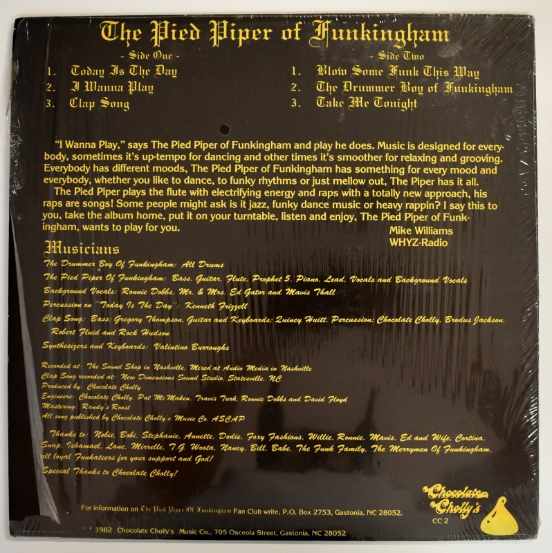 The Pied Piper Of Funkingham - The Pied Piper Of Funkingham   [LP]
