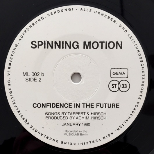 Spinning Motion  ‎– Confidence In The Future