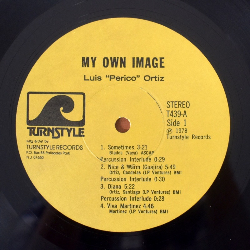 Luis "Perico" Ortiz - My Own Image   [LP]
