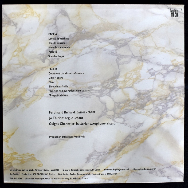 Etron Fou Leloublan - Face Aux Elements Dechaines  [LP]