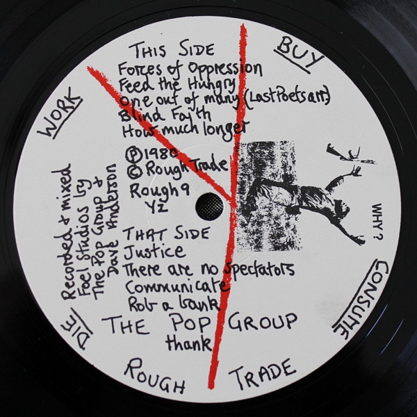 The Pop Group For How much ... LP レコード The Pop Group - For How Much Longer Do We Tolerate Mass Murder? UK