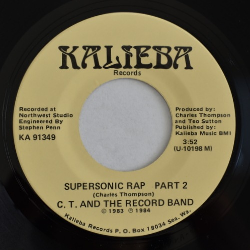 C.T. And The Record Band - Supersonic Rap PART 1 / PART 2