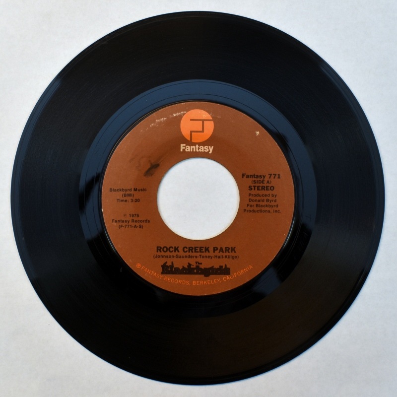 The Blackbyrds - Rock Creek Park / Thankful 'Bout Yourself       [7inch]