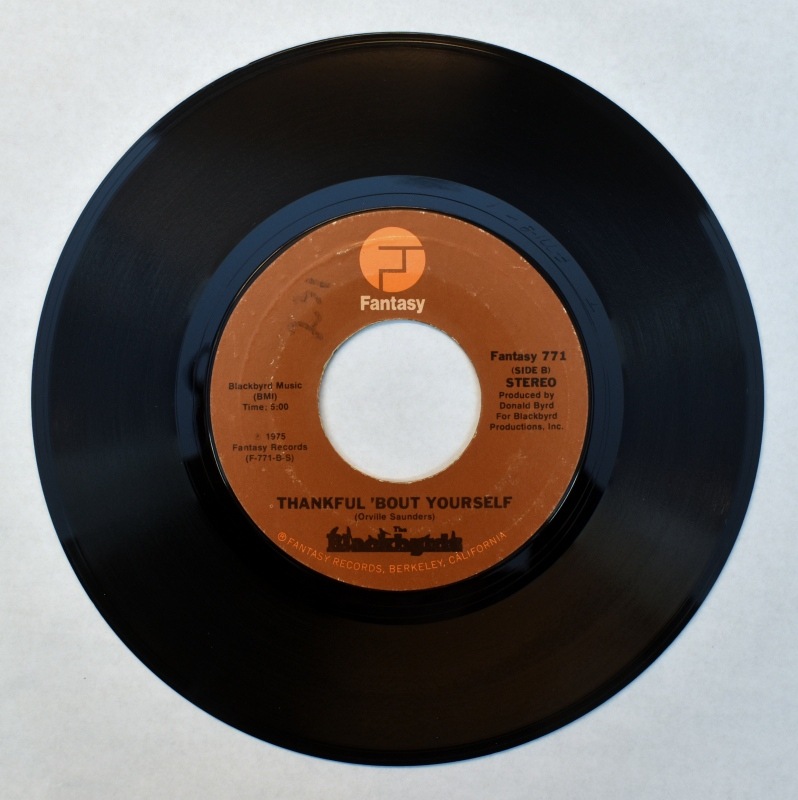 The Blackbyrds - Rock Creek Park / Thankful 'Bout Yourself       [7inch]