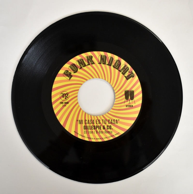 Gillespie & Co. - Mi Casa Es Tu Casa ( Vocal Raphaelia ) / ST ( Dj Tron.B-Boy Remix )      [7inch]