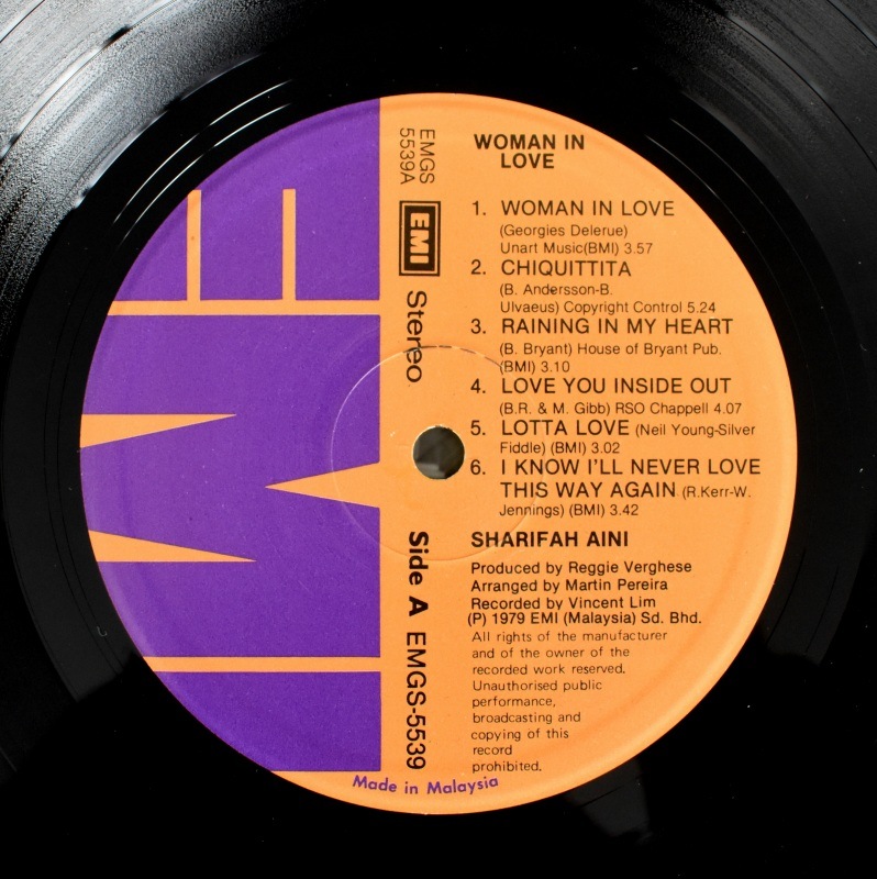 Sharifah Aini - Woman In Love    [LP]