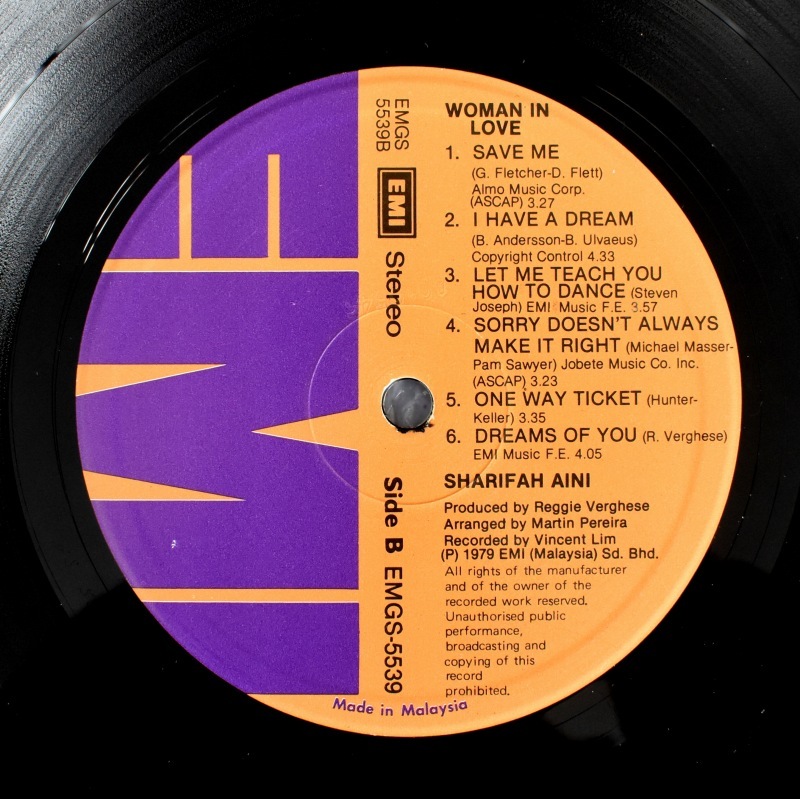 Sharifah Aini - Woman In Love    [LP]