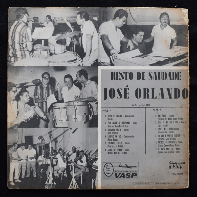 Jose Orlando - Resto de Saudade  [LP]