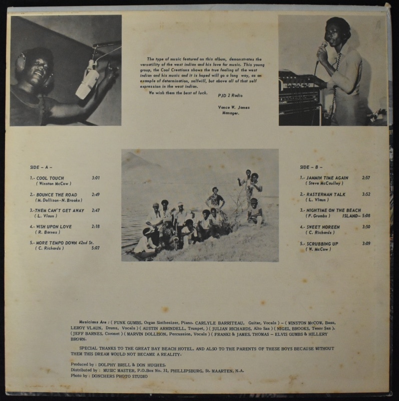 Cool Creations Of St. Maarten - Vol. I   [LP]