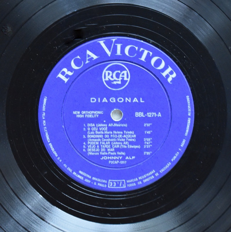 Johnny Alf - Diagonal  [LP]