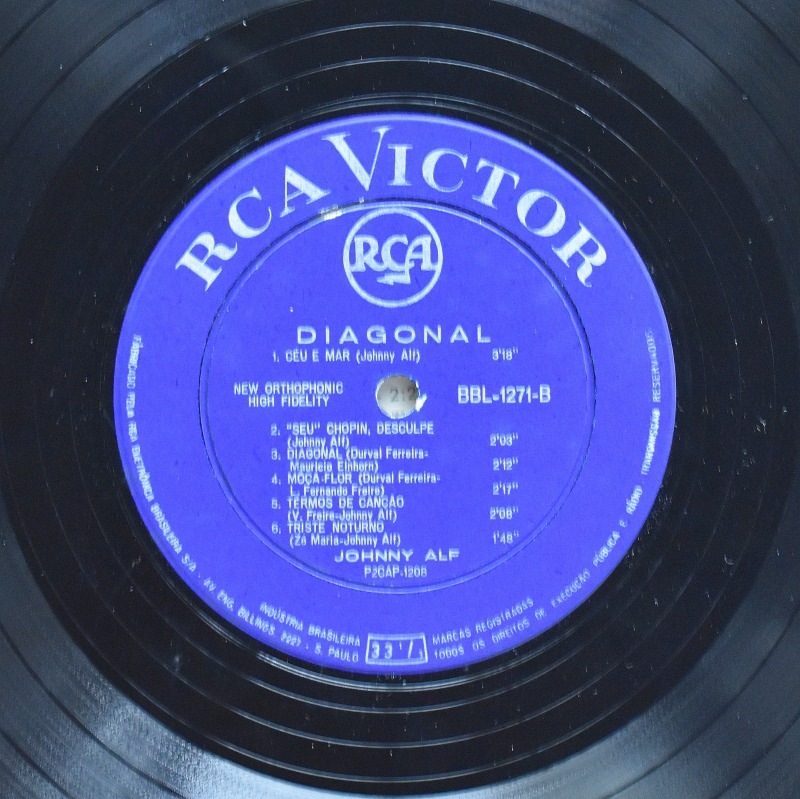 Johnny Alf - Diagonal  [LP]