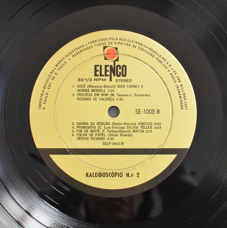 Various - Kaleidoscpio No. 2    [LP] Promo ������ɥ졼�٥롡���������ɹ�