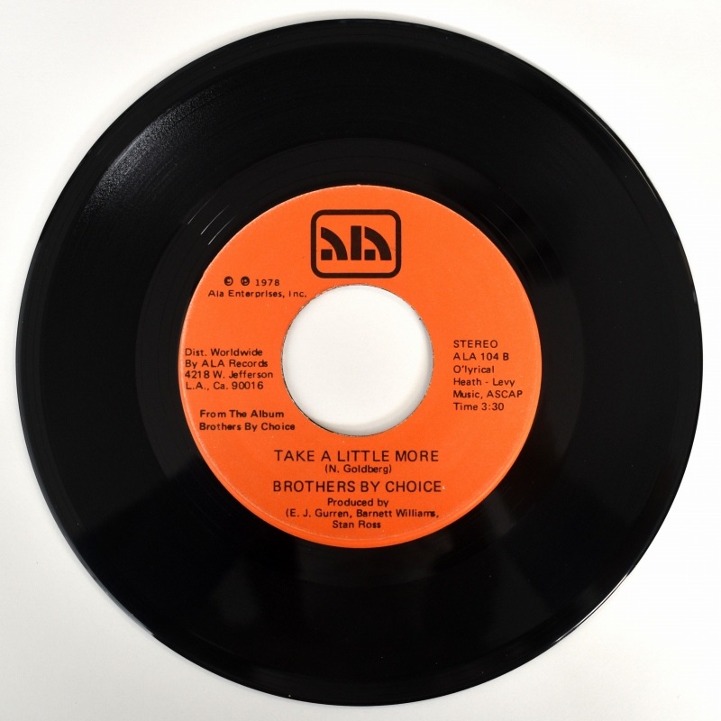 Brothers By Choice - Baby You Really Got Me Going / Take A Little More    [7inch]
