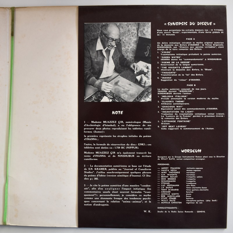 Wordlum - The Dance Of A Nameless Light    [LP]