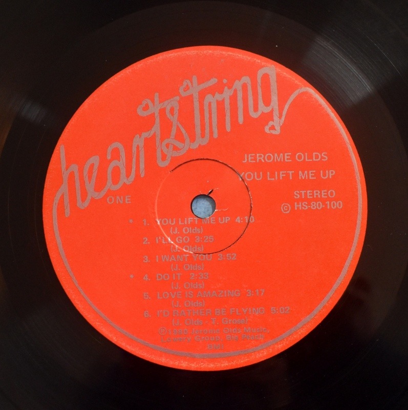 Jerome Olds - You Lift Me Up   [LP]