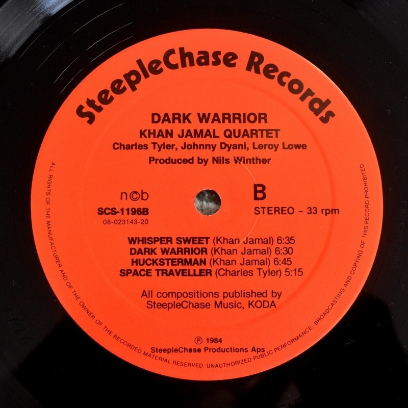 Khan Jamal Quartet - Dark Warrior     [LP]