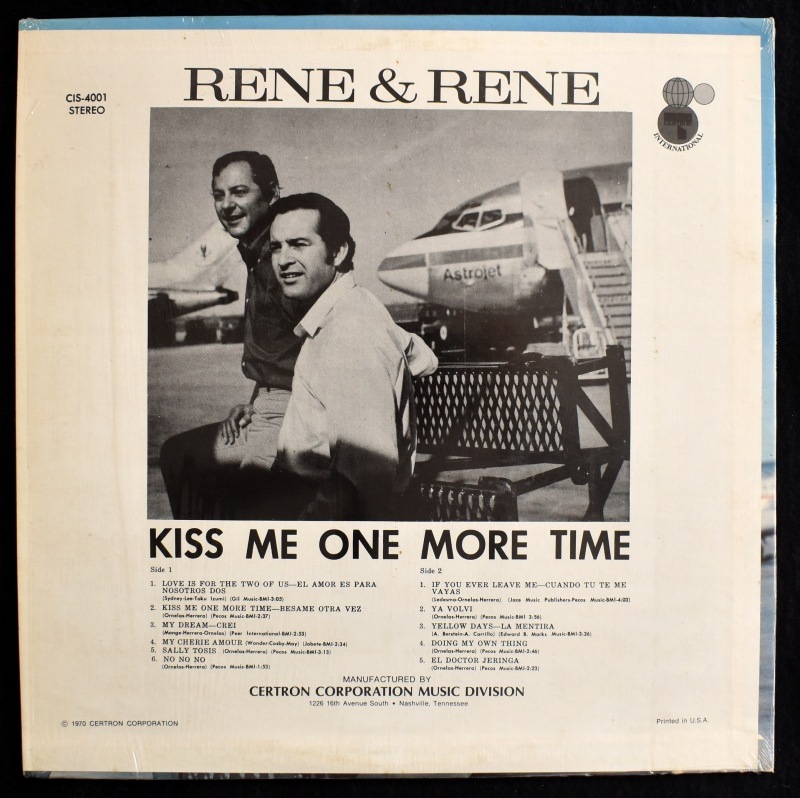 Rene & Rene - Besame Otra Vez          [LP]