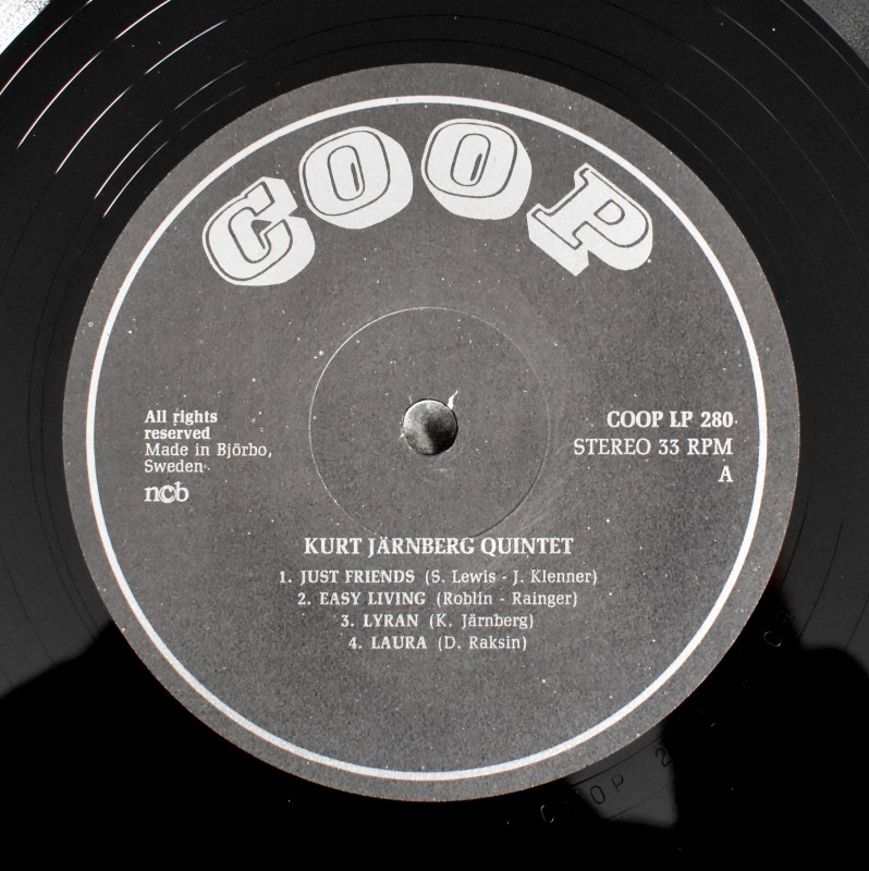 Kurt Jarnberg Quintet - Kurt Jarnberg Quintet with Ruth Asenlund   [LP]