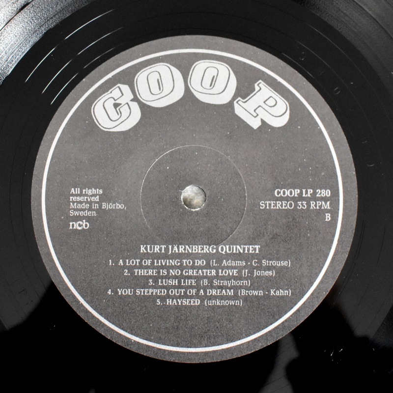 Kurt Jarnberg Quintet - Kurt Jarnberg Quintet with Ruth Asenlund   [LP]