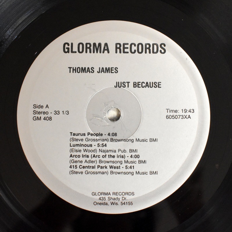Thomas, James - Just Because          [LP]
