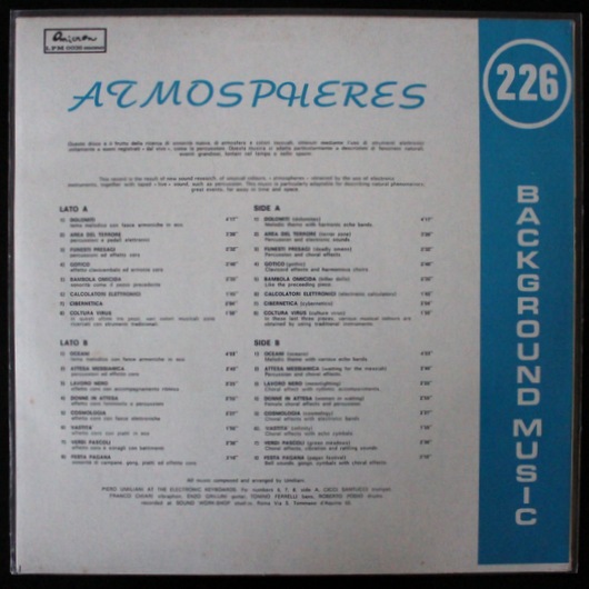 Piero Umiliani��-��Atmospheres  Omicron