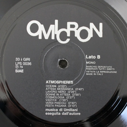 Piero Umiliani��-��Atmospheres  Omicron