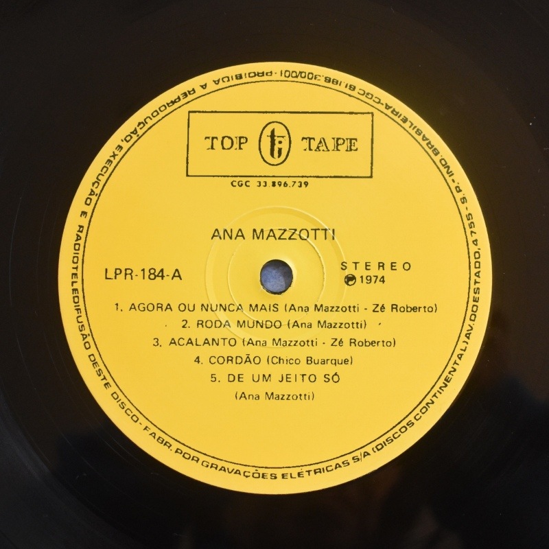 Ana Mazzotti - Ninguem Vai Me Segura   [LP]