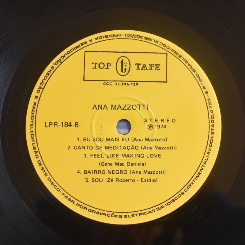 Ana Mazzotti - Ninguem Vai Me Segura   [LP]