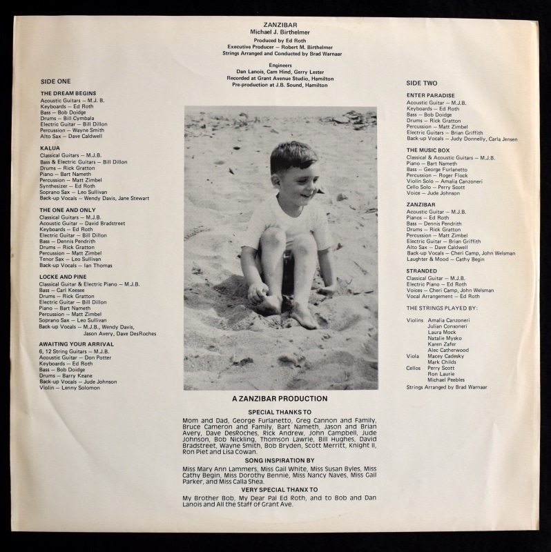 Michael J. Birthelmer - Zanzibar     [LP]