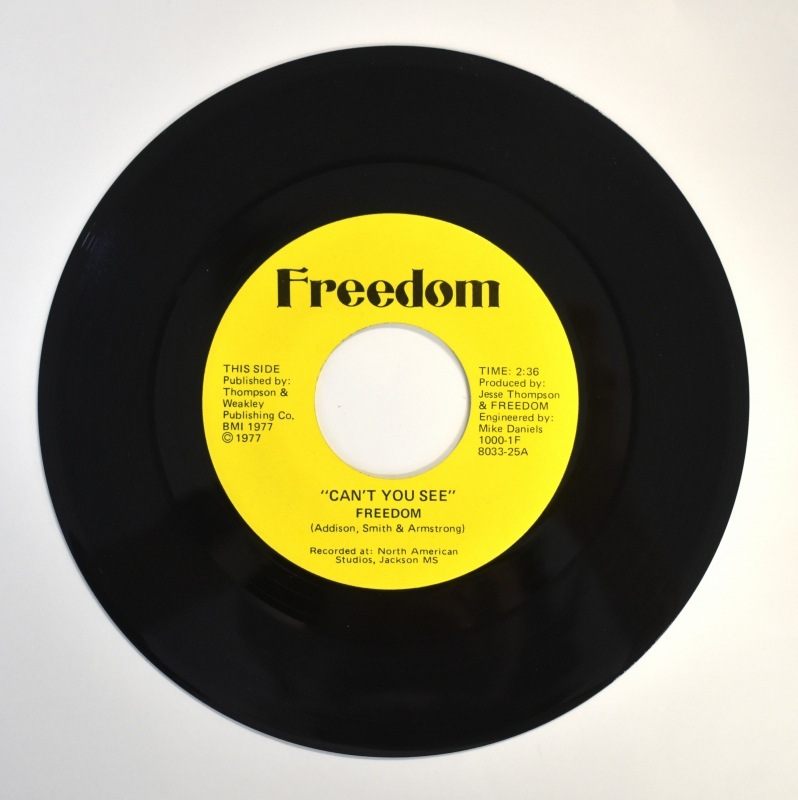 Freedom - Can't You See / Sunshine    [7inch]