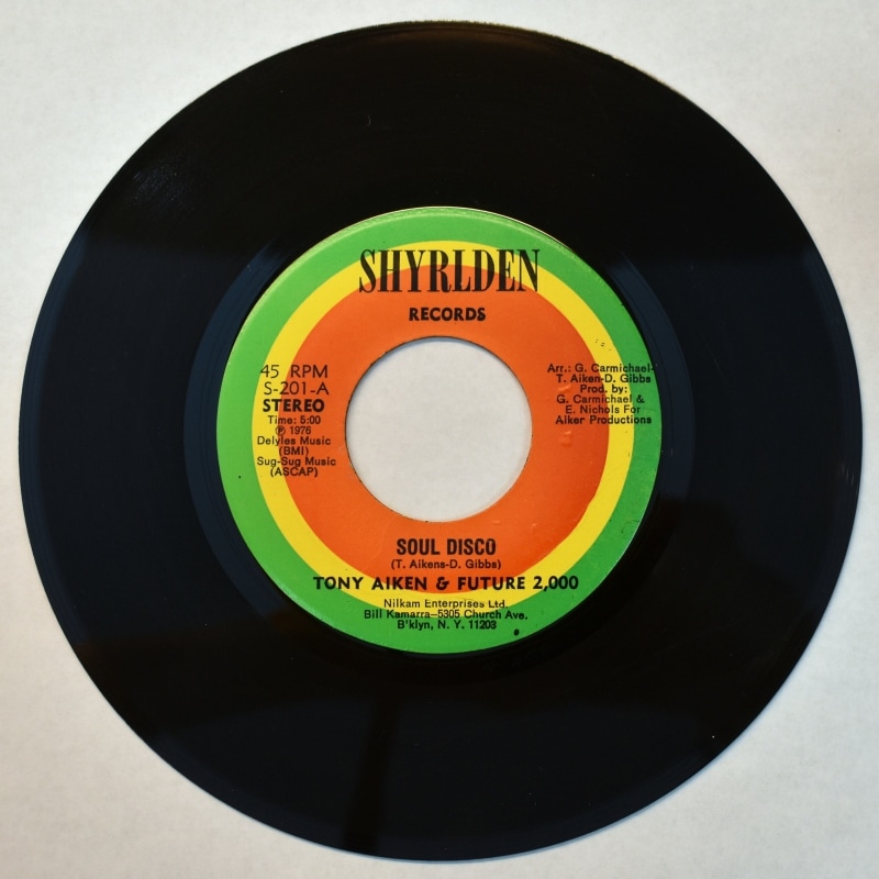 Tony Aiken & Future 2000 - Soul Disco / Better Days    [7inch]