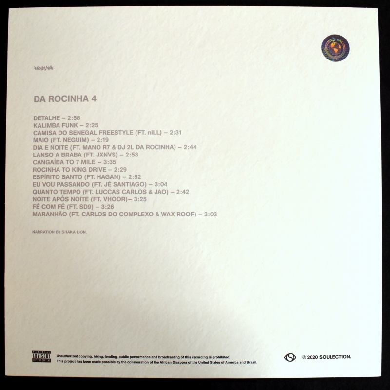 Sango - Da Rocinha 4     [2xLP] ������