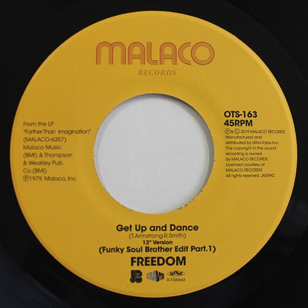 FREEDOM - GET UP AND DANCE (12INCH VERSION FUNKY SOUL